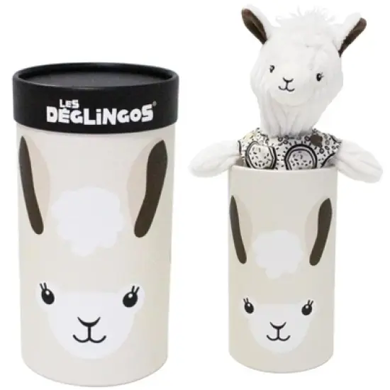 TriAction Toys Les Deglingos Simply Small Plush | Muchachos the Llama image {1}