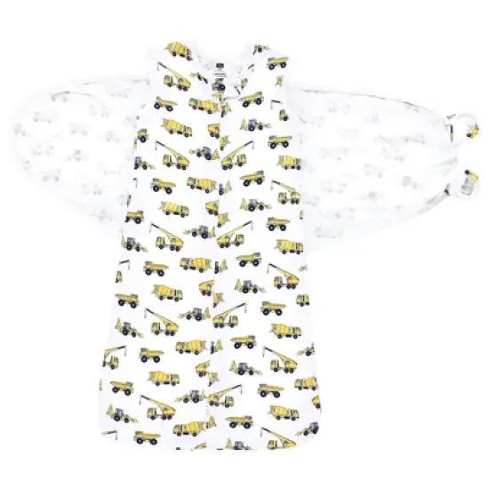 Hudson Baby Infant Boy Convertible Swaddle Sleep Sack, Construction image {2}