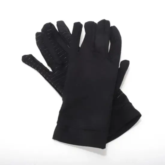 Unique Bargains Non-slip Horizontal Stripe Gloves for Sport 1 Pair image {3}