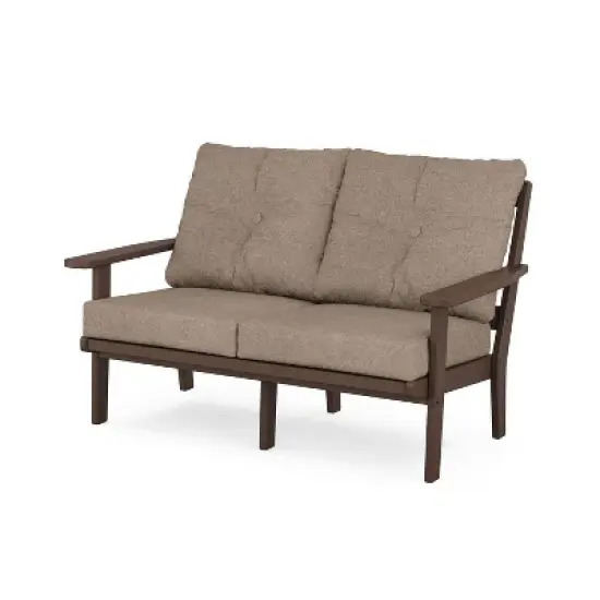 POLYWOOD Prairie Deep Seating Outdoor Patio Loveseat image {4}