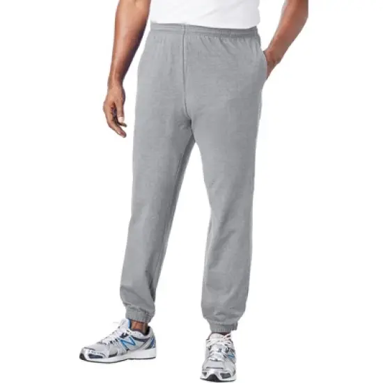 KingSize Men's Big & Tall Lightweight Elastic Cuff Sweatpants image {8}