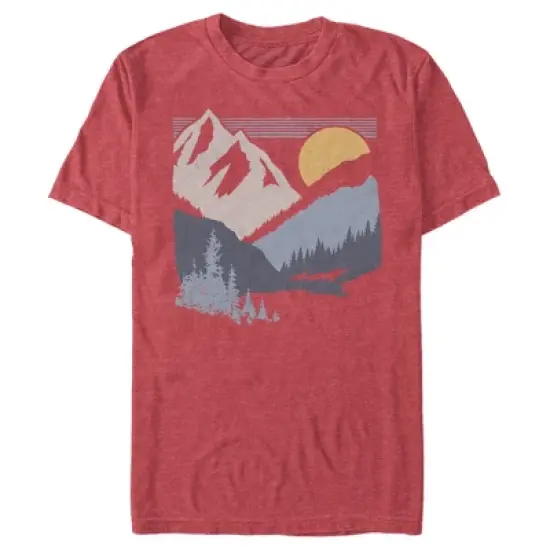 Men's Lost Gods Dusk Valley Sunset T-Shirt image {3}