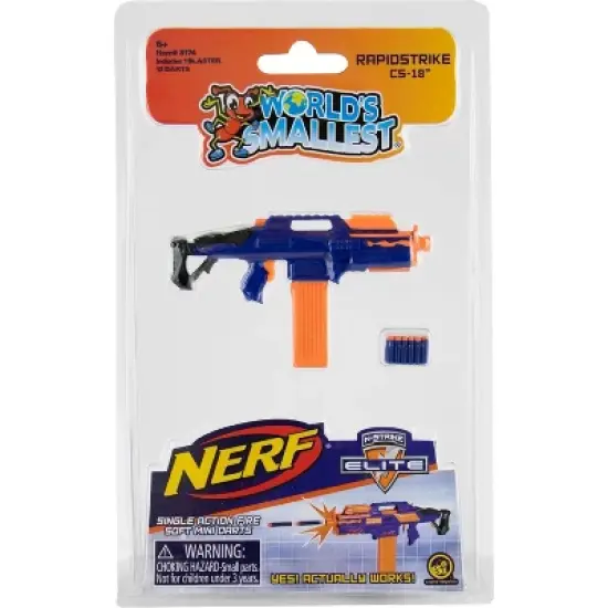 Super Impulse World's Smallest Nerf Blaster | Rapidstrike CS-18 image {2}