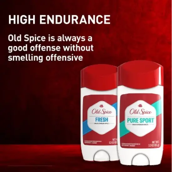 Old Spice High Endurance Antiperspirant & Deodorant for Men - 3.3oz/2pk image {4}