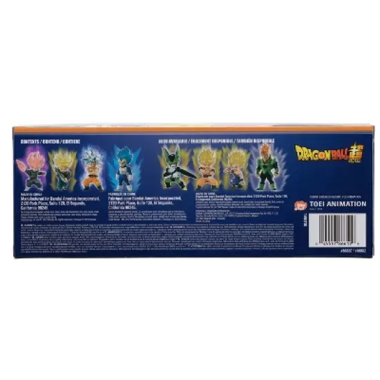 Dragon Ball Super:  SS Rose Goku Black - SS Trunks - Ultra instinct Goku  - SS Blue Vegeta Action Figure 4pk image {19}