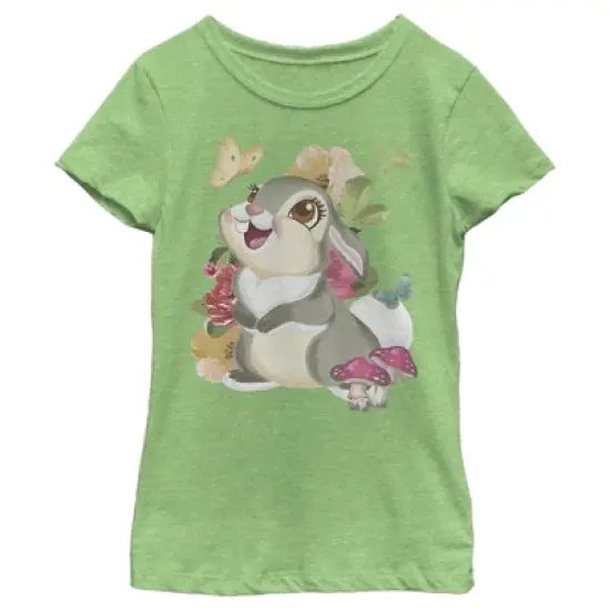 Girl's Bambi Retro Thumper T-Shirt image {3}