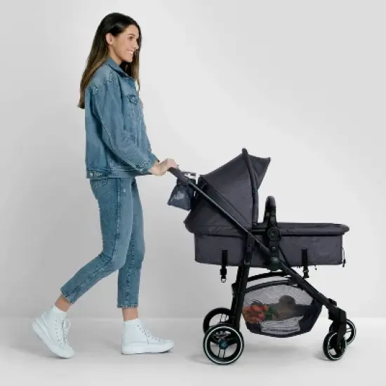 babyGap by Delta Children 2-in-1 Carriage Stroller image {3}