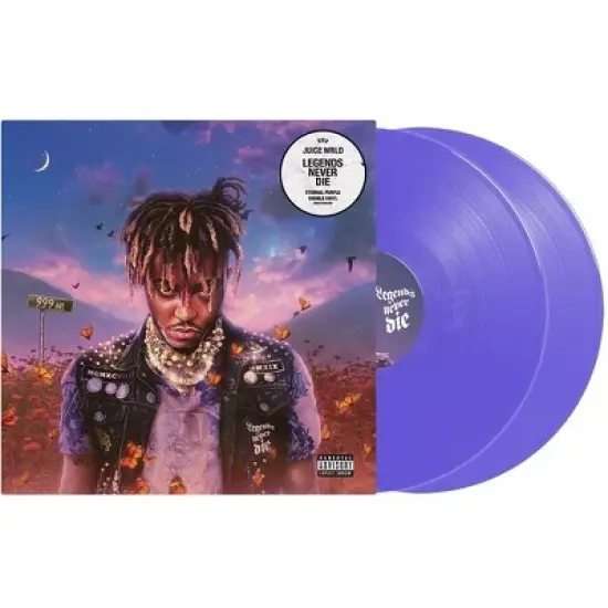 Juice Wrld - Legends Never Die (Explicit Lyrics Colored Vinyl Purple Anniversary Edition) image {1}