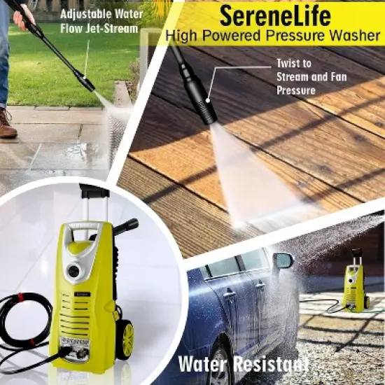 Pure Clean 2000-PSI Electric Pressure Washer with 25-ft Hose SLPRWAS58 image {4}