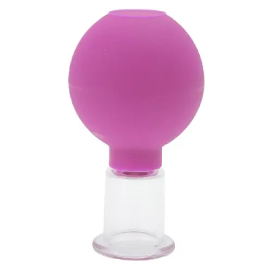 Unique Bargains Convenient Cupping Facial Tool Purple 1 Pc image {7}