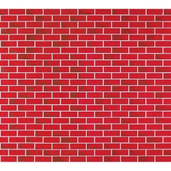 Pacon Corobuff Patterns Tu-Tone Brick 12 1/2 Ft Roll 12410 image {1}
