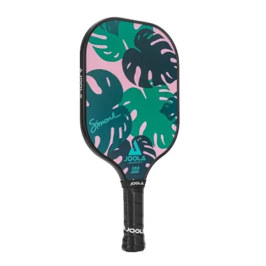 Joola Journey Monstera Leaves Pickleball Paddle - Green - 10mm image {1}
