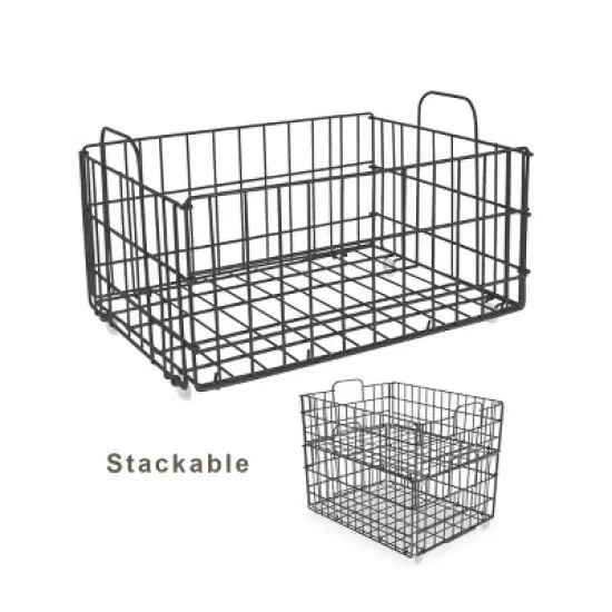 Cart System with wheels 4 Tier Black - Atlantic image {3}