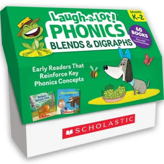 Scholastic Laugh-A-Lot Phonics: Blends & Digraphs (Classroom Set) image {1}