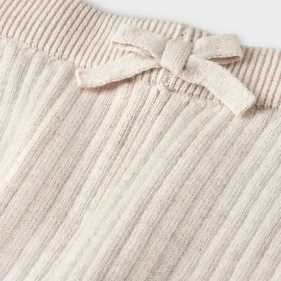 Baby Fluid Bobble Sweater Top & Bottom Set - Cat & Jack&trade; Cream image {2}