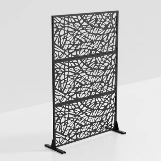 Dovelina creen Series Black Plastic Web Pattern Screen image {8}