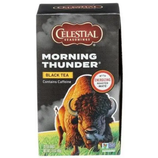 Morning Thunder Tea by Celestial Seasonings  -  20 Bag image {1}