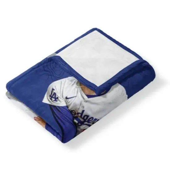 MLB Yoshinobu Yamamoto Player Silk Touch Throw Blanket 50 x 60 Inches image {3}