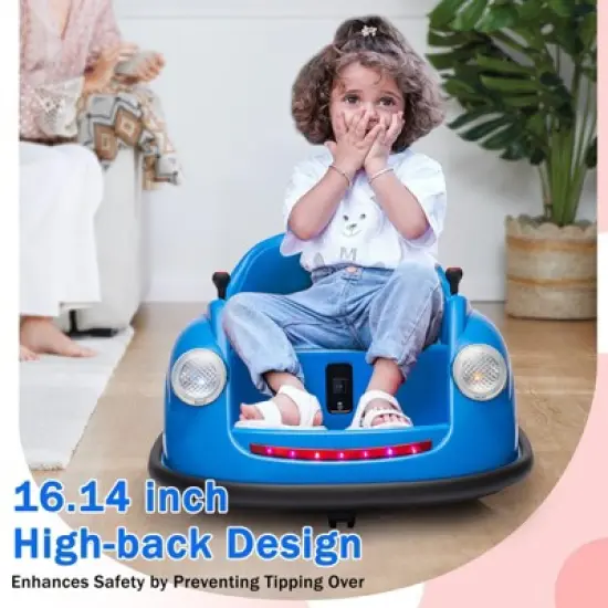 Bumper Cars for Toddlers, Ride On Car, Electric Kids Ride On Bumper Car Gift, 12V Battery Car for Kids Remote image {3}