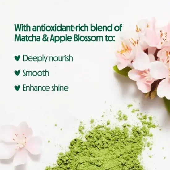 Not Your Mother's Naturals Ultimate Nutrition Butter Hair Mask - Matcha Green Tea & Apple Blossom - 10oz image {3}