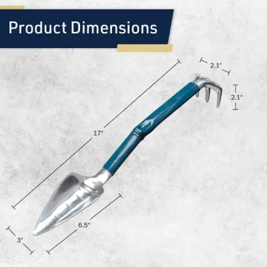 Kings County Tools 17-Inch Garden Hoe and Trowel image {5}