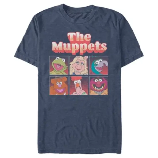 Men's The Muppets Boxed Characters T-Shirt image {3}