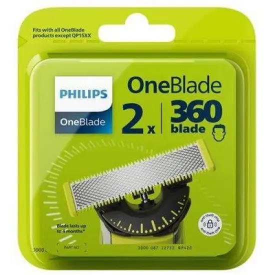 Philips Norelco OneBlade 360 Replacement Blade - QP420/80 - 2pk image {1}