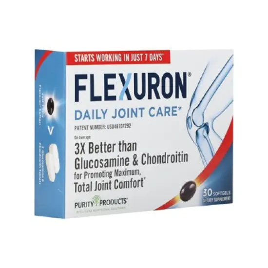 Purity Products Flexuron, Daily Joint Care, 30 Softgels image {4}