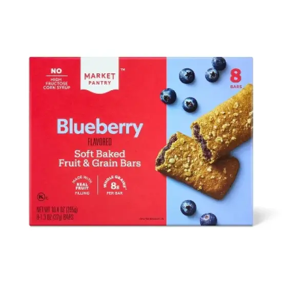 Blueberry Cereal Bars 8ct/10.4oz - Market Pantry&trade; image {4}