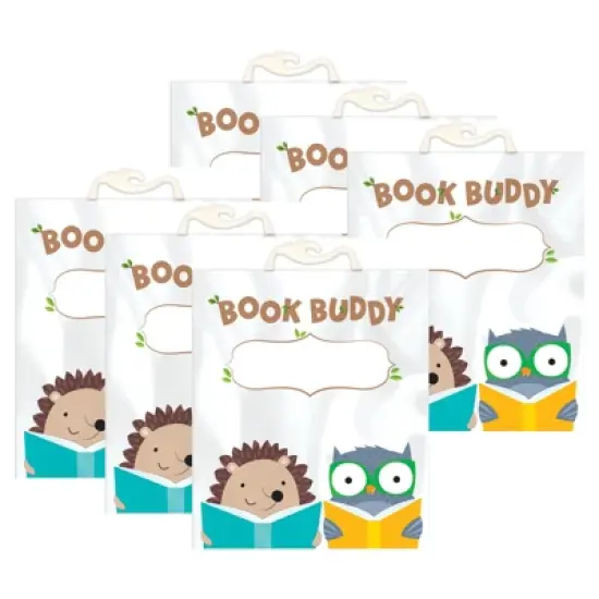 Creative Teaching Press&reg; Woodland Friends Book Buddy Bag, Pack of 6 image {3}