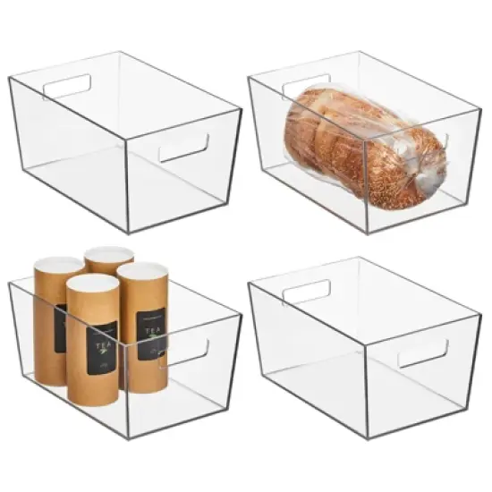 Nate Home by Nate Berkus Plastic Storage Bin for Pantry image {8}