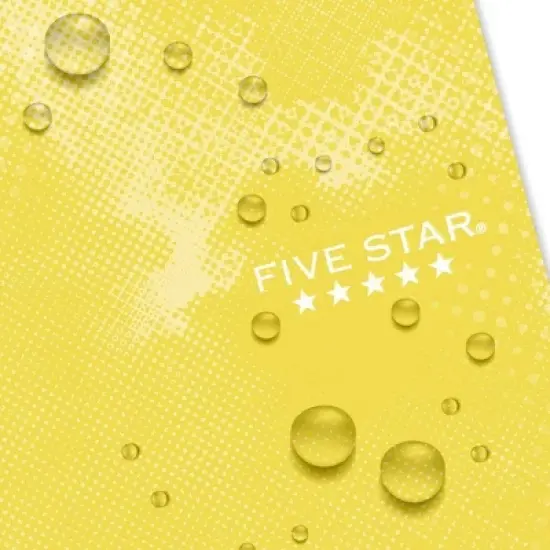 Five Star Active Subject Notebook 80ct Yellow image {5}
