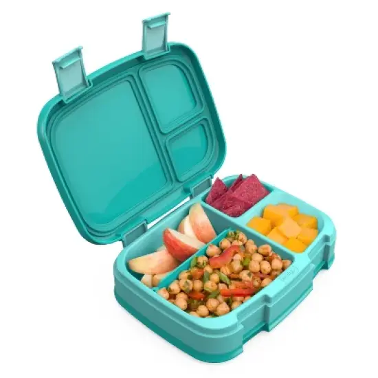 Bentgo Fresh Leakproof Versatile 4 Compartment Bento-Style Lunch Box with Removable Divider image {1}