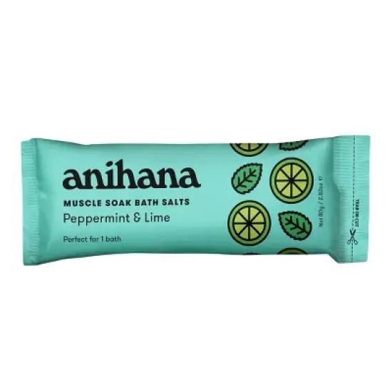 anihana Bath Salt - Peppermint & Lime image {1}