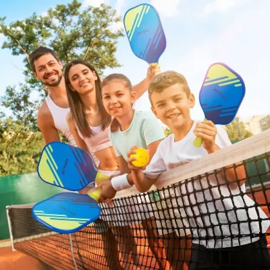 E-Jet Sport Net Playz Pickleball Set with Carrying Bag image {1}