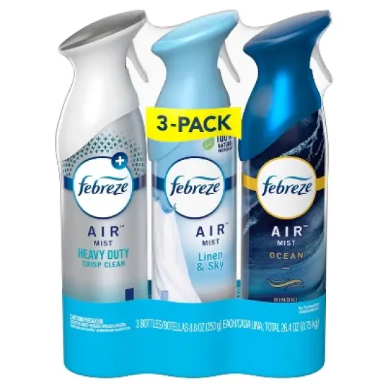 Febreze Air Mist Variety Pack - 3pk image {1}