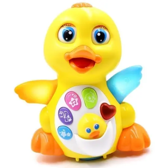 Ready! Set! Play! Link Musical Flapping Duck Educational Toy With Action Lights And Music image {1}