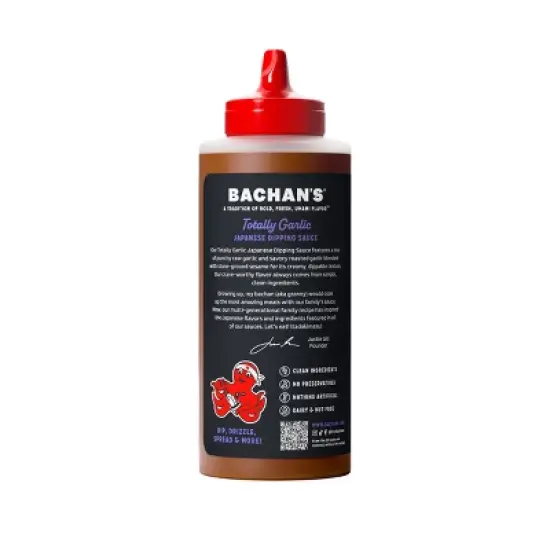 Bachan's Garlic Dipping Sauce - 15.5oz image {2}