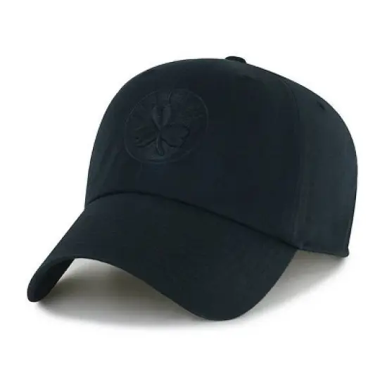 NBA Utah Jazz Black Tonal Clean Up Baseball Hat image {2}