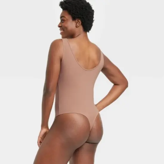 Women's Cotton Stretch Tank Bodysuit - Auden&trade; image {4}