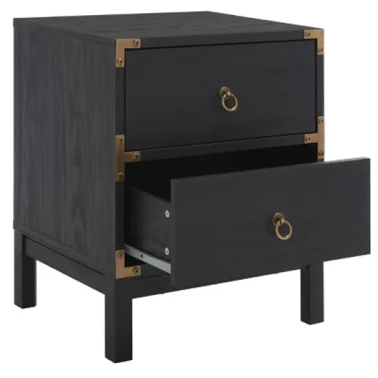 Galio 2 Drawer Nightstand - NST9600 - Safavieh image {2}