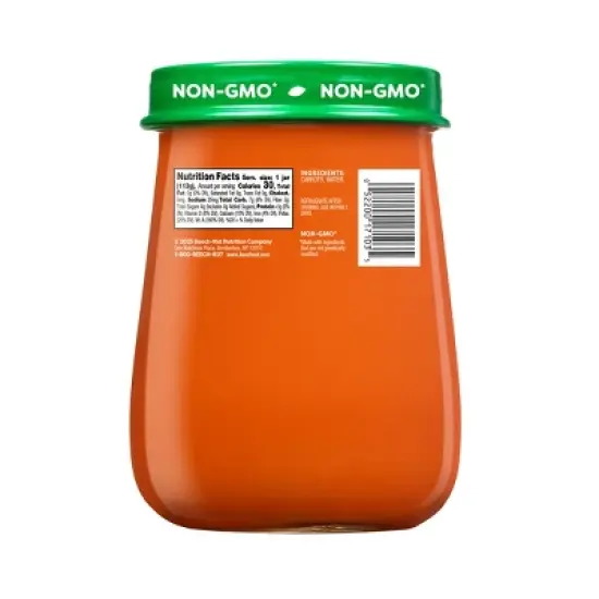 Beech-Nut Non-GMO Naturals Carrots Baby Food Jar - 4oz image {1}