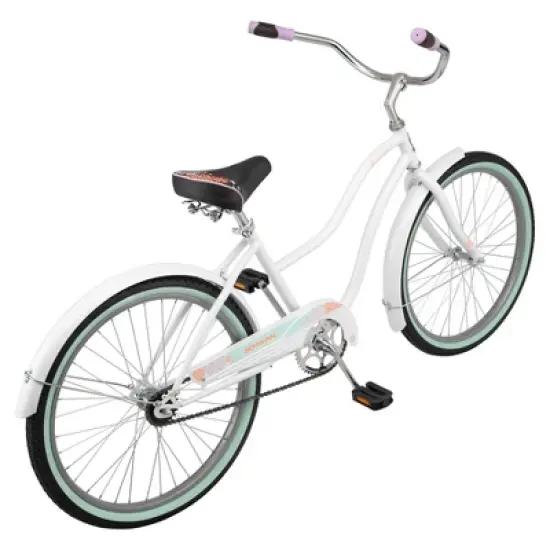 Schwinn 24" Legacy Kids' Cruiser Bike - White image {2}
