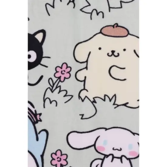 50"x60" Hello Kitty Faux Shearling Throw Blanket image {4}