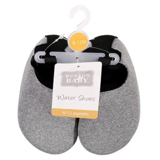 Hudson Baby Infant and Toddler Water Shoes for Sports, Yoga, Beach and Outdoors, Heather Gray image {1}