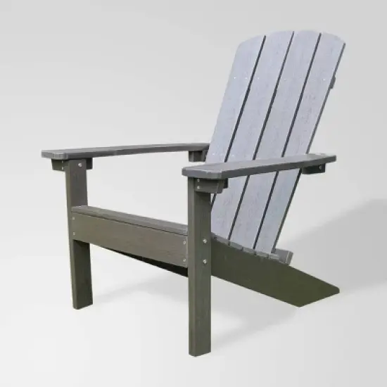 Lakeside Faux Wood Adirondack Outdoor Portable Chair - Merry Products: image {9}