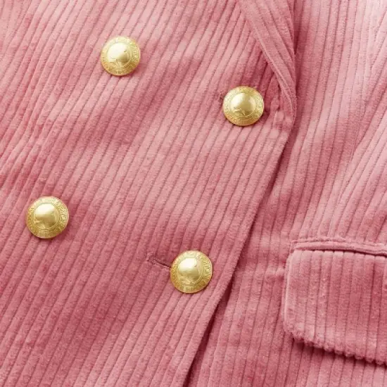 Women's Corduroy Double Breasted Blazer - Rowing Blazers x Target image {3}