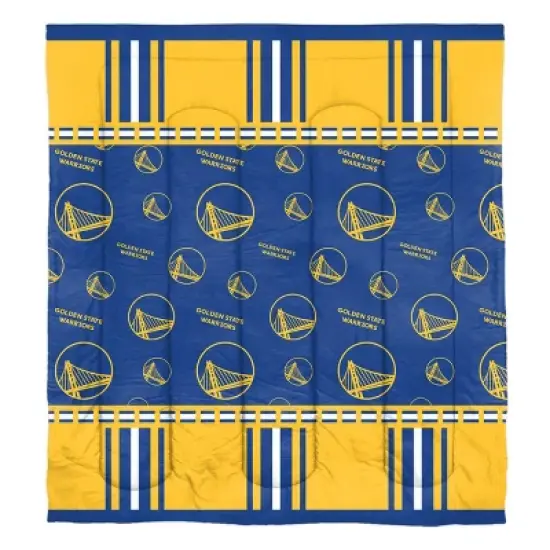 NBA Golden State Warriors Rotary Bed Set image {1}