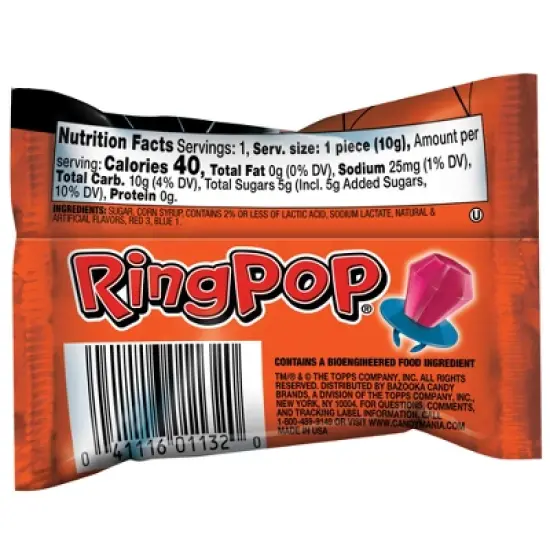 Ring Pop Halloween Lollipops - 12.60oz/36ct image {5}