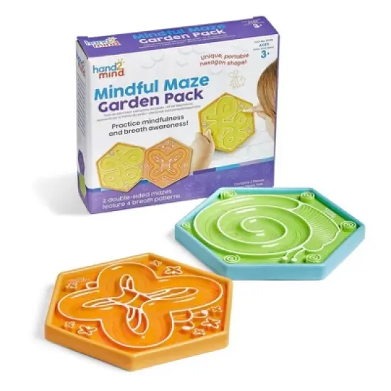 Hand2Mind Mindful Maze Garden Pack: Educational Plastic Teaching Aid for Toddlers and Preschoolers image {7}